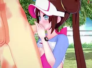 Mei Nancy's Blowjob and Titjob in Pokemon Hentai Full Video