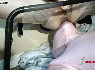 amateurs worship ass with toys and licking