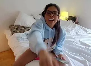 Sheila Ortega Loves Morning Pussy Play with Her Big Natural Tits