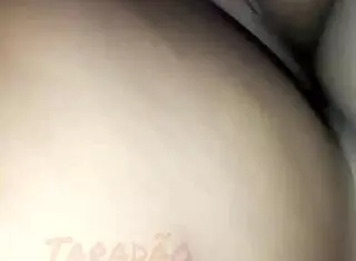 enjoying the hairy black body with big ass and tits