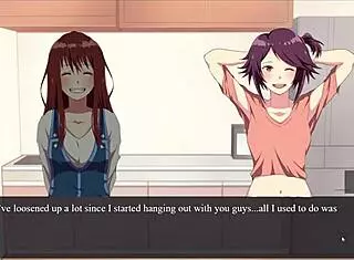 bonds bdsm hentai game ep 4 playing dress up in shibari tickling session