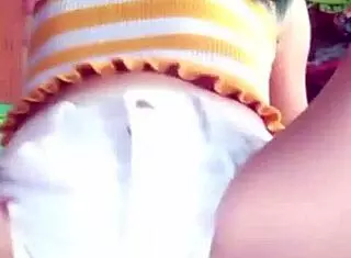 Sexy Asian cameltoe hawt performer Bigo!