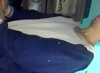 i put on green buccaneers, she sucks my cock and we fuck doggystyle