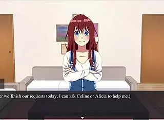 bonds bdsm hentai game ep 4 playing dress up in shibari tickling session