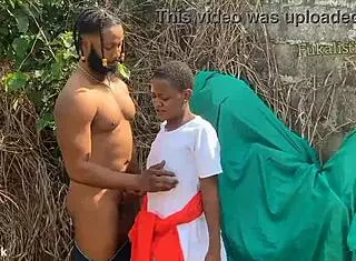 the prophetess with wet pussy in doggystyle