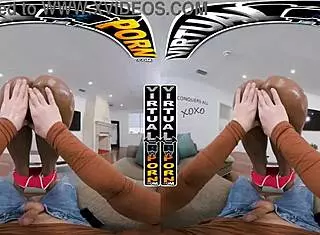 virtual porn horny black stepmom lia lovely teaches lesson with big ass