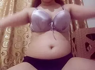 Big tits private dance gets wet.