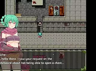 Explorers of the Abyss RPG Hentai Game EP 3 Thief Begging for Huge Dirty Dick Recorded!