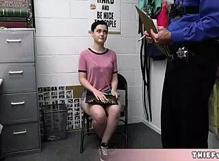 i caught cute jade shoplifting