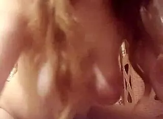 Big tits private dance gets wet.