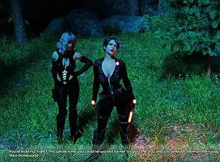 She says, 'Check out my big tits and ass.'