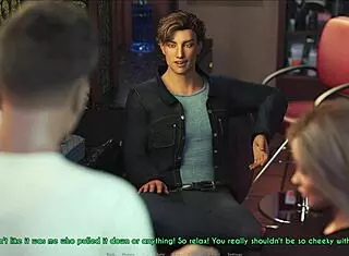 A Wife And Stepmother Play Game Together Intensely