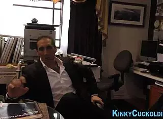 just watched a cuckolding babe get a facial from monster cock