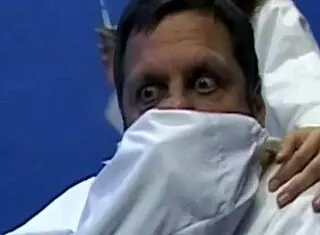 Three girls sharing a cumshot