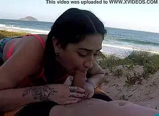 Sumaya Ganesha Fucks Publicly On Beach For Car Help