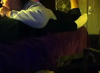 James and Michelle Grijalva perform deepthroat cumshot scene