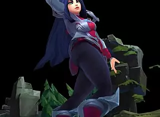 irelia's sexy huge ass is thicc, he said