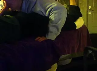 James and Michelle Grijalva perform deepthroat cumshot scene