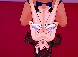 Dva says, 'Back to love hotel for more anal fun.'