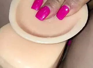 Have you seen this big dildo in action with the latina amateur?