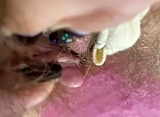 Extreme closeup big clit rubbing 😍