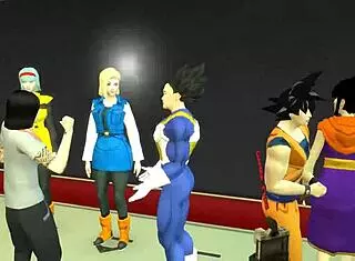 Dragon Ball Wives Tease in Erotic Cosplay Shoot