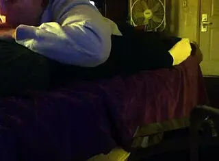 James and Michelle Grijalva perform deepthroat cumshot scene