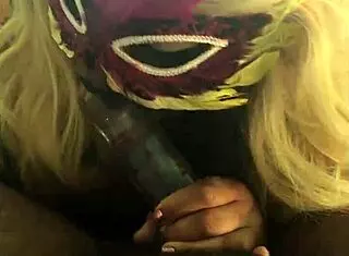 Dirty Slut Sucking in Amateur Setting