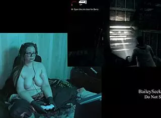 naked alan wake play through part 7, loving these big natural tits! 😍