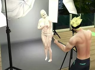 in naruto hentai, boruto photographs tsunade and fucks her anal hard