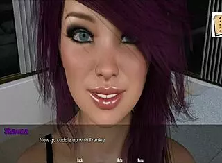 wvm 28 purple haired teen looks hot naked with big tits