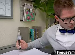 Freeuse That Geeky Teacher And Stepbro, Ebony Stepsister!