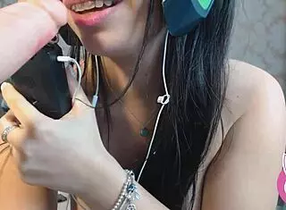 Cosplay dva asmr roleplay with gamer friend