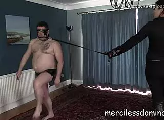 Goddess Sophia Humiliates and Whips Her British Slave Pony