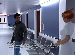 Brunette Takes Leap of Faith