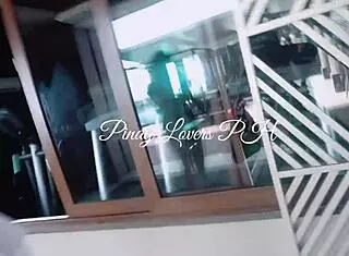 Petite Asian Bent Over for Public Blowjob!