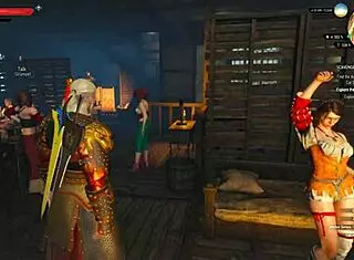 The Witcher 3: Into The Water Scene