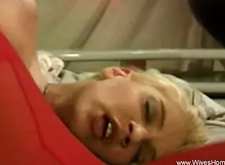 Anal Masturbation With Blonde Slut Wife