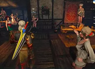 The Witcher 3: Into The Water Scene