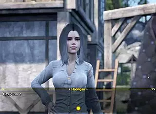 Medieval Whore Bernadette Rips Clothes for Guards' Cocks!