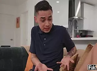 Milf sasha pearl alone with stepson in hardcore deepthroat session