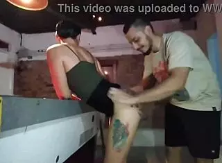 latina teen explores random locations with natural charm