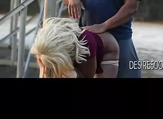Feeling Wet Pussy in Public Doggy Passion