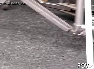 Teen POV Scene With Rough Hairless Action