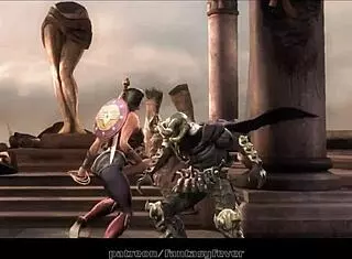 Wonder Woman Passionately Fucks Ares With Big Cock