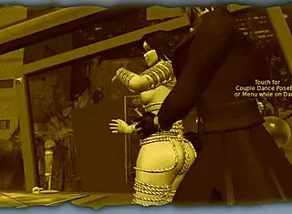 Dancing While Bound In Bondage