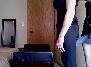 Amateur femdom session in high definition at home