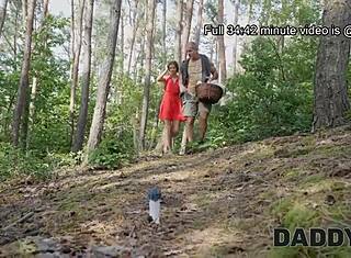 Daddy4k, svampjakt blev kryddig! 🍄🔥