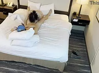 Tattooed Petite Beauty Sucks Cock Intensely