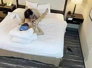 Tattooed Petite Beauty Sucks Cock Intensely